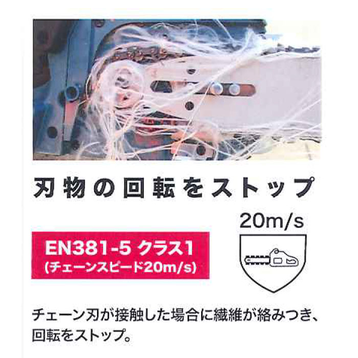 A-70085 チェンソー防護用チャップス マキタ｜道具屋オンライン