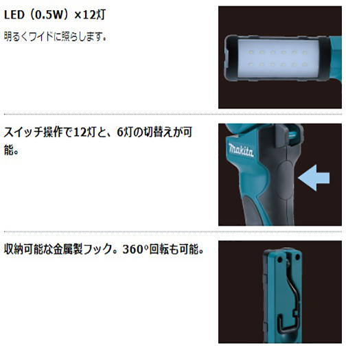 【マキタ】ML801 充電式LEDワークライト　【新品/未開封】