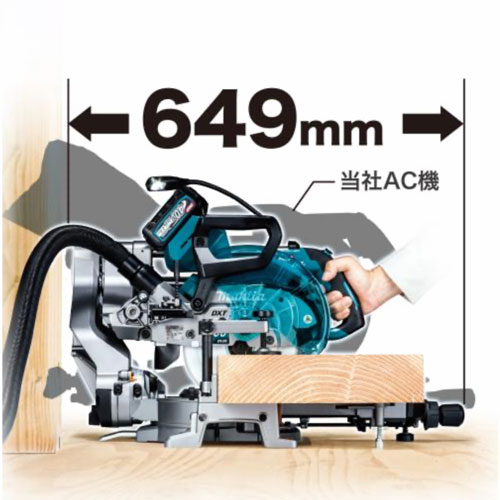 最新品在庫m9276 中古工具 makita 190mmスライドマルノコ LS0716FL 動作確認済み マキタ 丸のこ