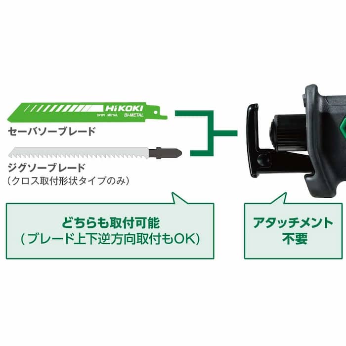 CR12DA 充電式セーバーソー 10.8V ハイコーキ(日立工機)｜道具屋オンライン