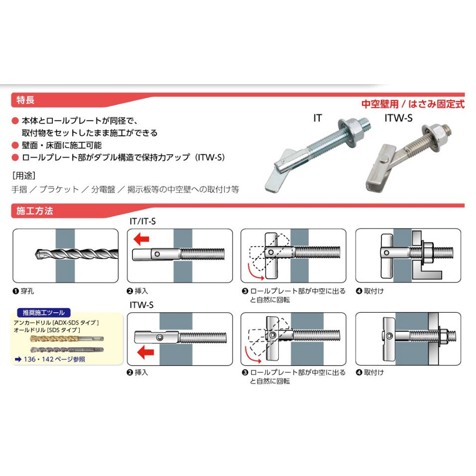 Itハンガー バラ売り M10用 サンコーテクノ 道具屋オンライン