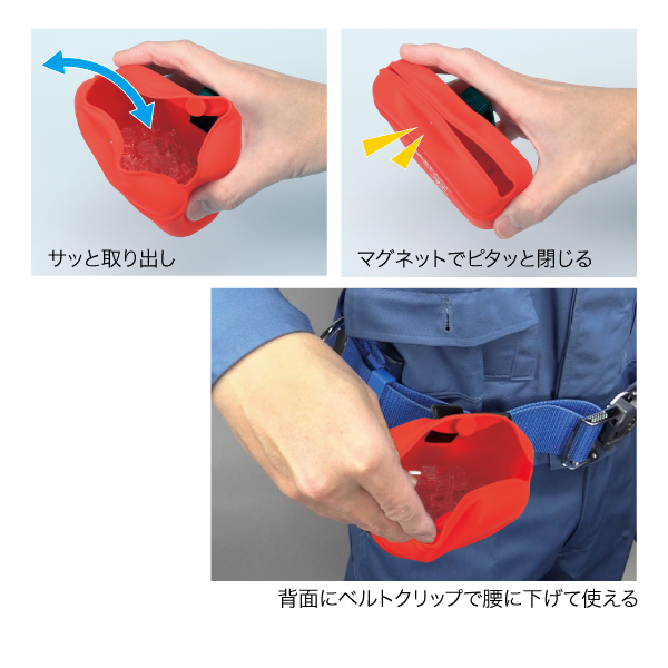 SPP-10 ソフトパーツポケット ジェフコム(デンサン JEFCOM)｜道具屋